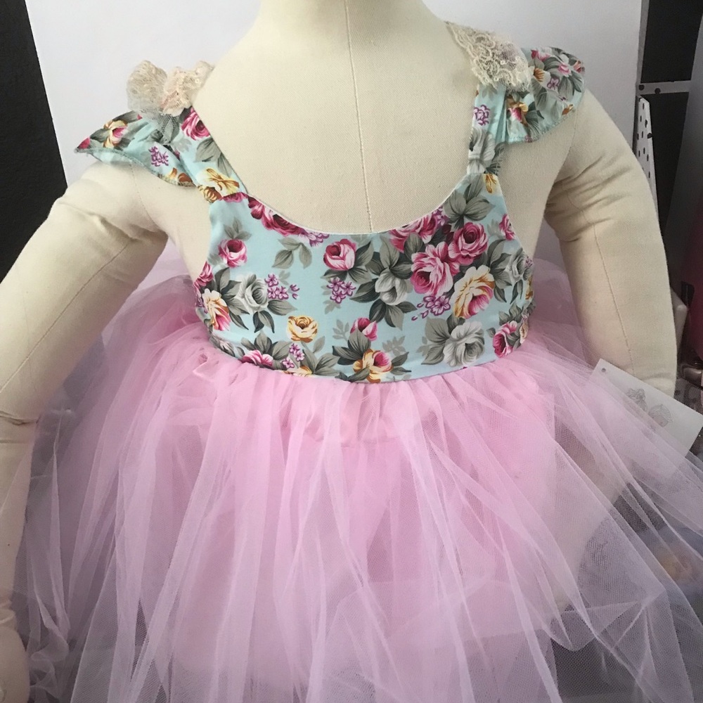 Floral tutu dress,tutu dress, floral dress,tutu